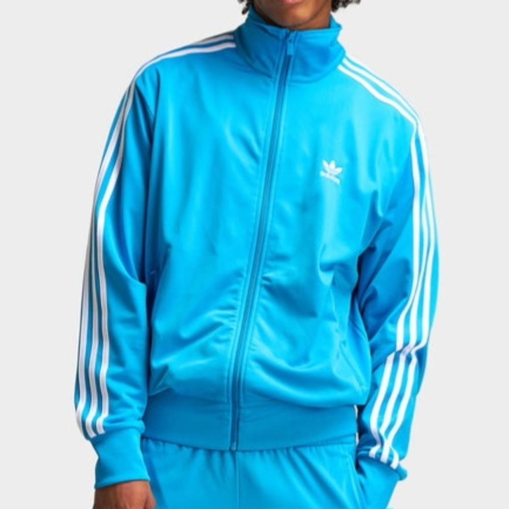Adidas Vibrant Blue Zip-Up Jacket